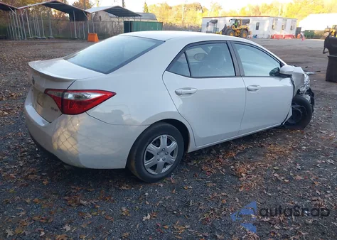 2014 Toyota Corolla Le Eco from USA, damaged, VIN 5YFBPRHE4EP027675
